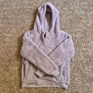 Purple Teddy Hoodie